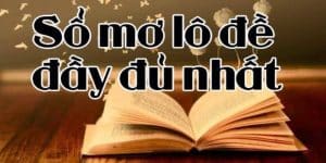 Sổ mơ lô đề